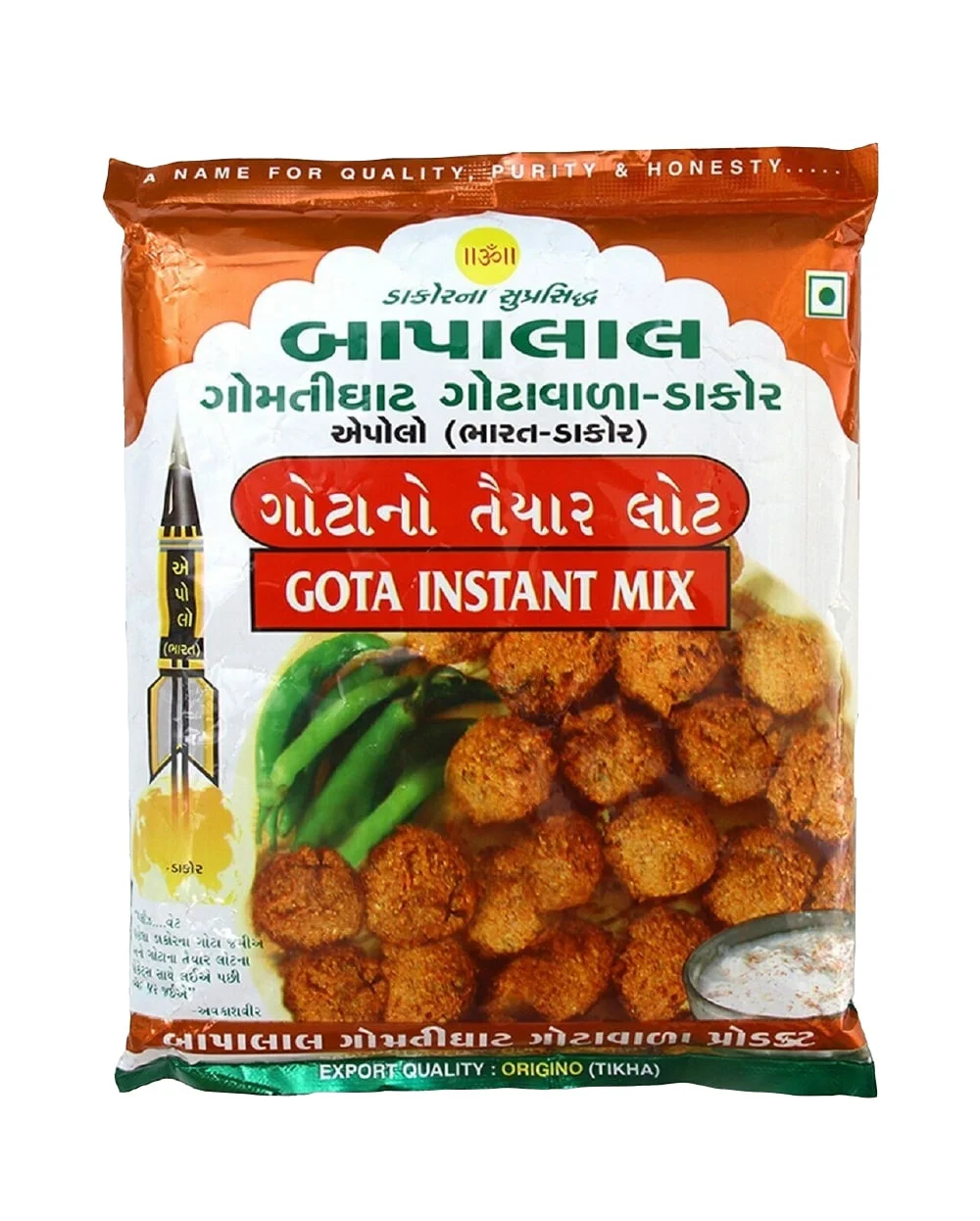 Bapalal Bapalal Gota instant mix 500g 500g
